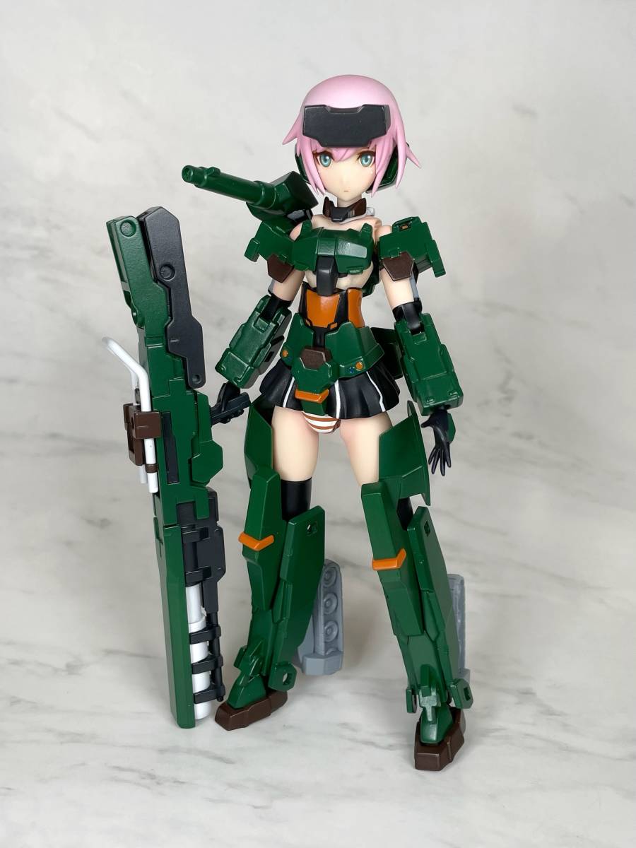 【コトブキヤ】フレームアームズ・ガール　轟雷　02　塗装済み完成品　リペイント顔パーツ【プラモデル】_画像1