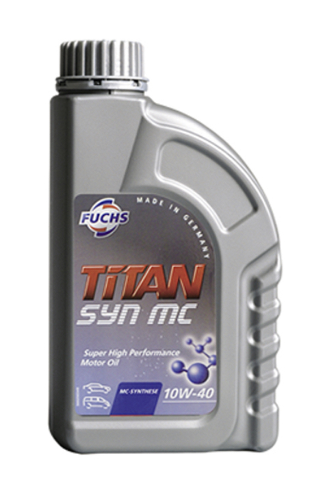 送料無料 20L×1缶 日本正規品 FUCHS TITAN SYN MC SAE 10W40 ACEA A3/B4 API SN フックス シンの画像1