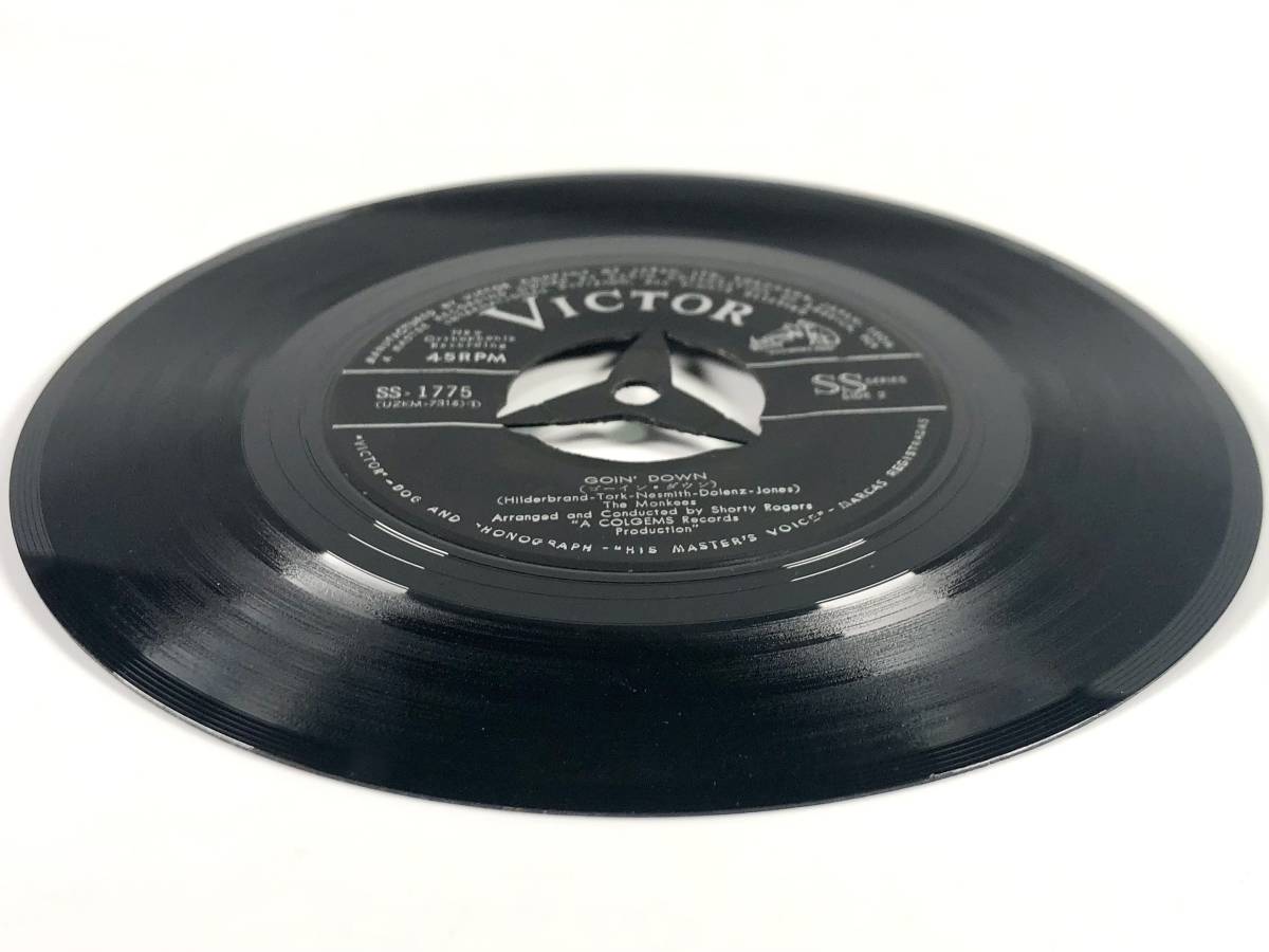 EP盤 モンキーズ「デイドリーム／ゴーイン・ダウン」（Victor/SS-1775/The Monkees/レコード/レトロ/JUNK）_画像9