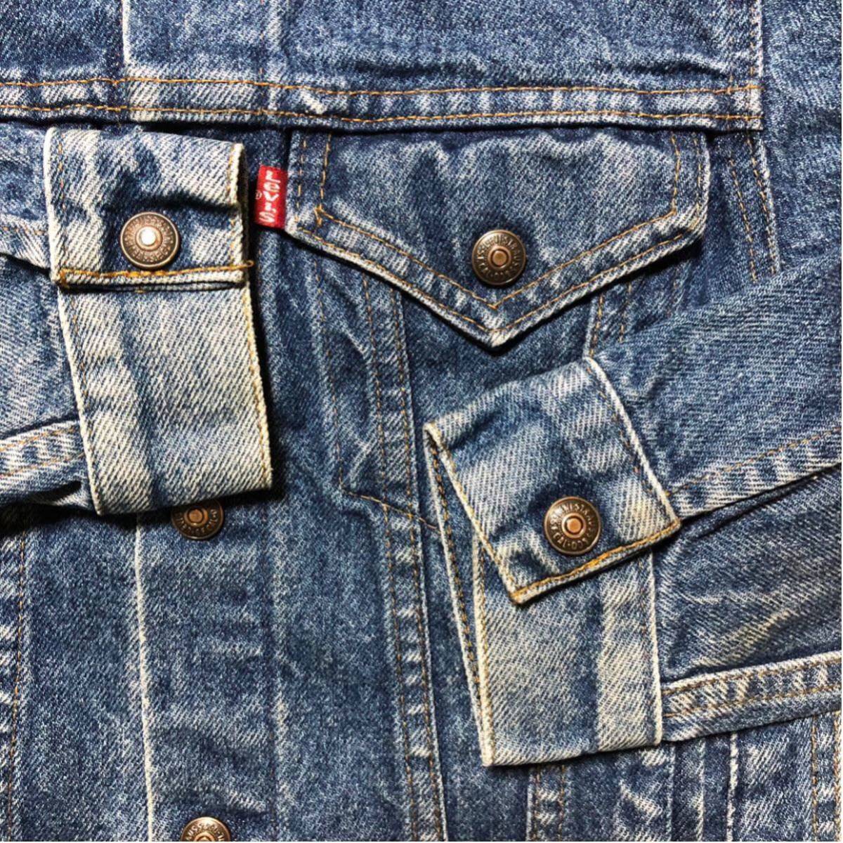 USA製 Levi's リーバイス 70806 - 0216 4th デニム ジャケット ジージャン ボーイズサイズ size12 管理C449_画像4