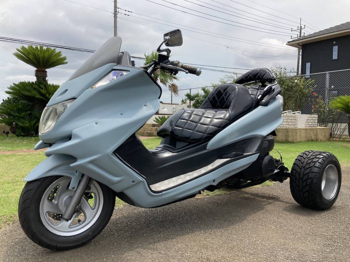  every year . example settlement of accounts sale shop front ..30 ten thousand jpy discount. ~ genuine article Yamaha Majesty C 250 trike Setagaya beige scalar . bargain vehicle first come, first served 