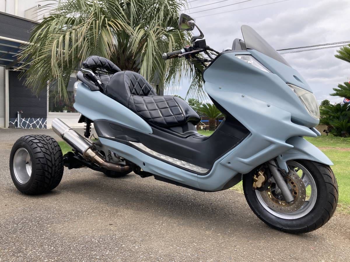  every year . example settlement of accounts sale shop front ..30 ten thousand jpy discount. ~ genuine article Yamaha Majesty C 250 trike Setagaya beige scalar . bargain vehicle first come, first served 