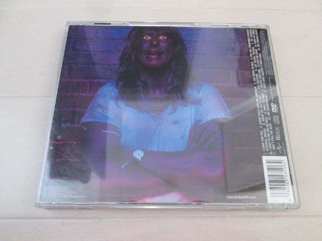 ANDREW W.K.　「CLOSE CALLS WITH BRICK WALLS」　国内盤　DVD付_画像2