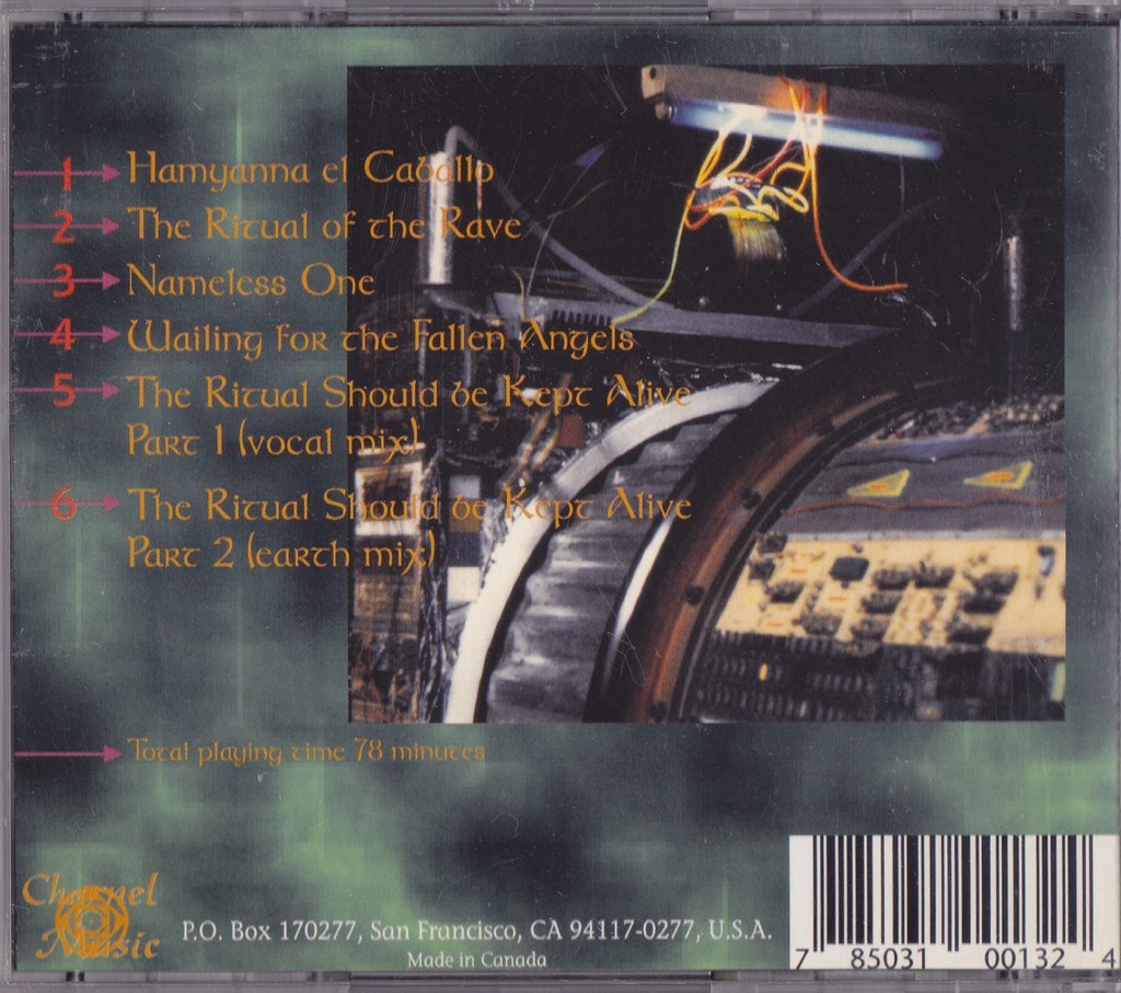 HYBRYDS / The Rhythm Of The Ritual /Canada盤/中古CD!!67277_画像2