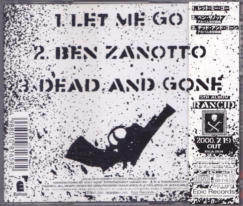  Ran sido/ RANCID / let *mi-*go-/ б/у CD!!58065//