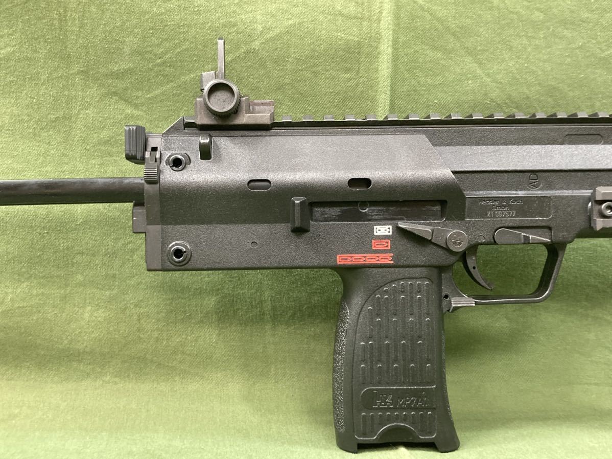 KSC H&K MP7A1-Ⅱ ガスブローバック 作動可能 ブローバック不安定 マガジン欠品 ジャンク_画像6