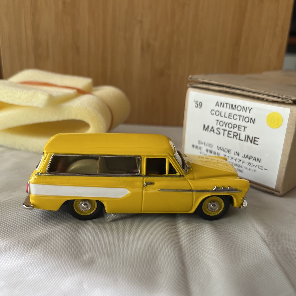 1/43 アイアイアド・カンパニー ANTIMONY COLLECTION TOYOPET MASTERLINE トヨペットマスターライン_画像4