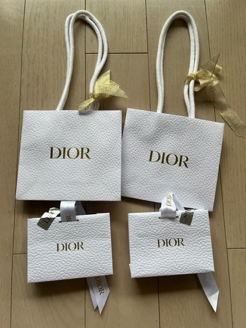 Dior ディオールショップバッグ/ショッパー＆ミニミニ袋2点セット
