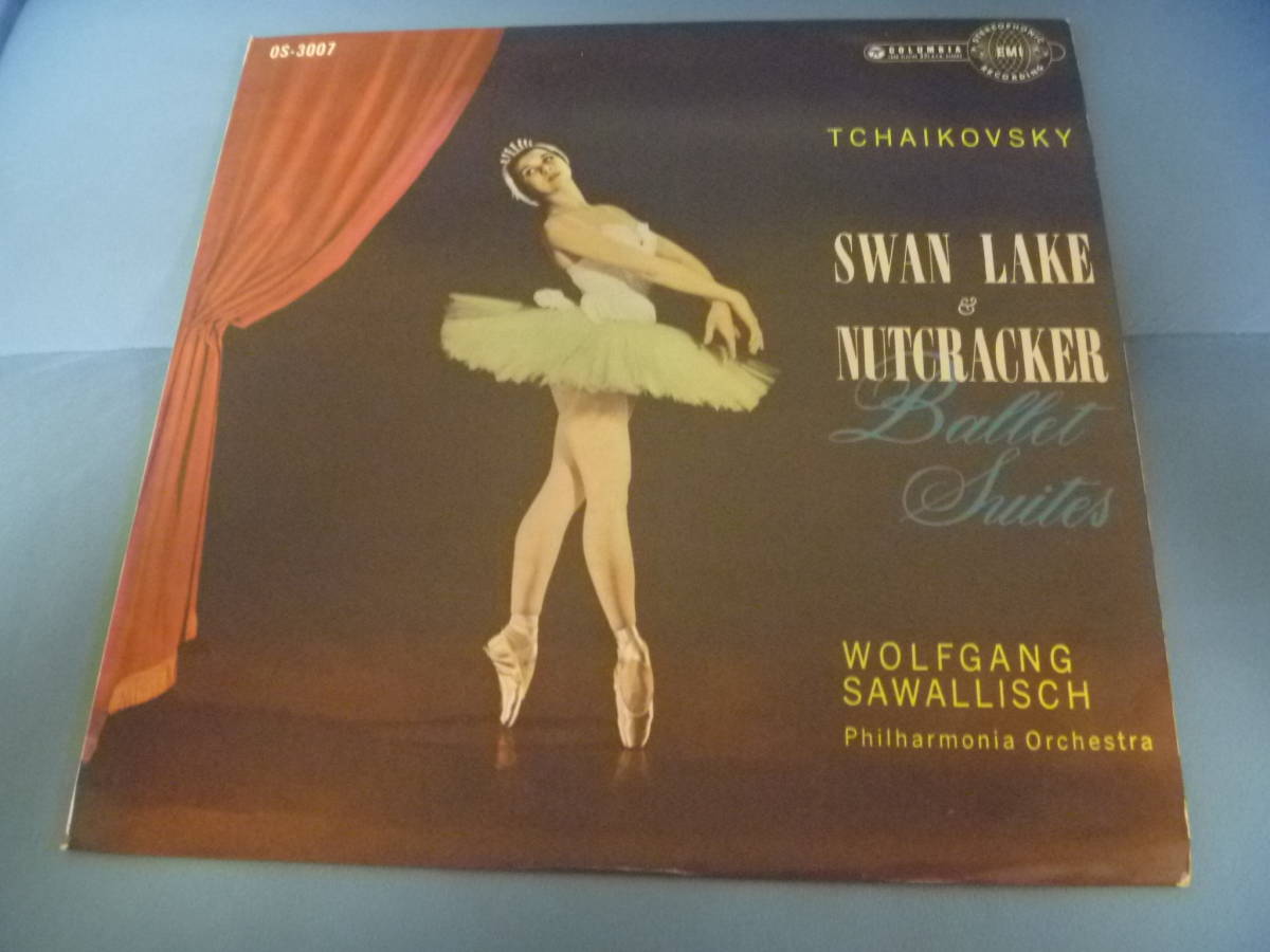  【メロン溝】 チャイコフスキー/「白鳥の湖」「くるみ割り人形」　ヴォルフガンク・サヴァリッシュ指揮フィルハーモニア管弦楽団 【25】_画像1