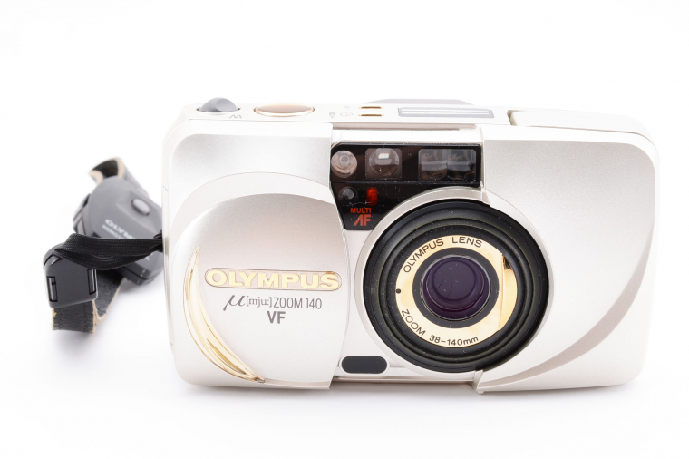 美品】OLYMPUS μ［mju:］ZOOM 140 DELUXE-