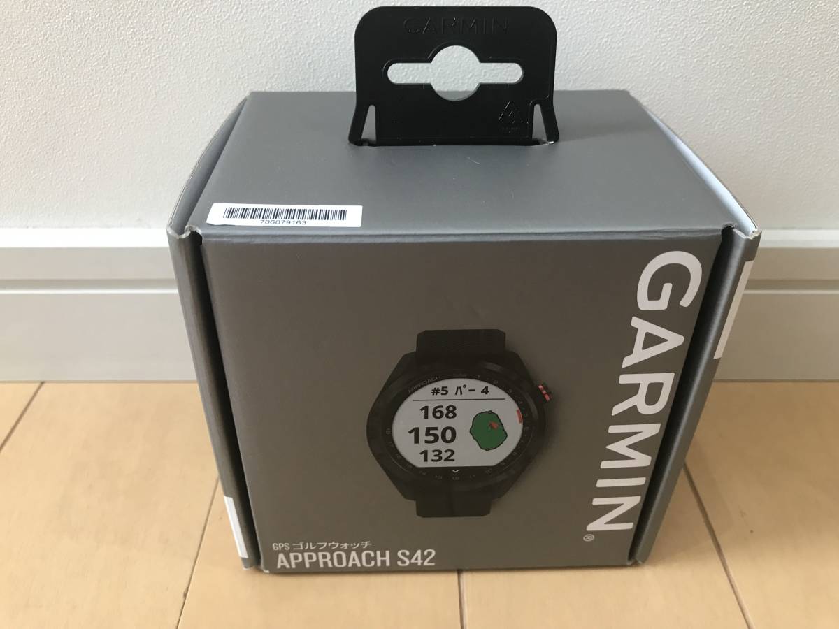 ☆GARMIN ガーミンGPSゴルフウォッチAPPROACH アプローチS42