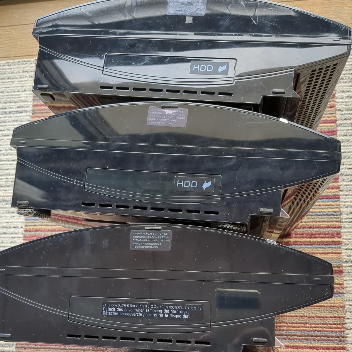 ジャンク　ゲーム機本体　SONY　PS3　初期型　CECHA00　CECHB00 ソニー　プレステ3　PlayStation3　まとめて　まとめ売り　5台_画像3