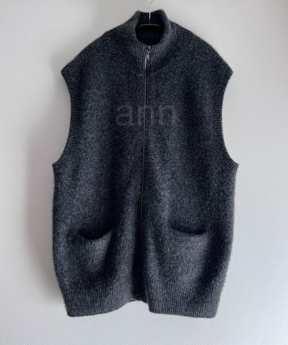 MAATEE&SONS CASHMERE ZIP UP VEST ちゃんちゃんこ マーティアンド