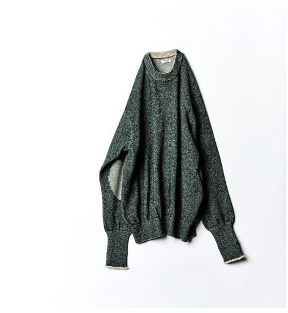 MAATEE&SONS 22AW ひょっとこP/O SWEATER BLK 2-