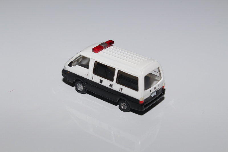 1/150 The * car collection [[ Mazda Bongo van ( patrol car / Metropolitan Police Department )No.113 ] car collection no. 7.] inspection / Tommy Tec car kore