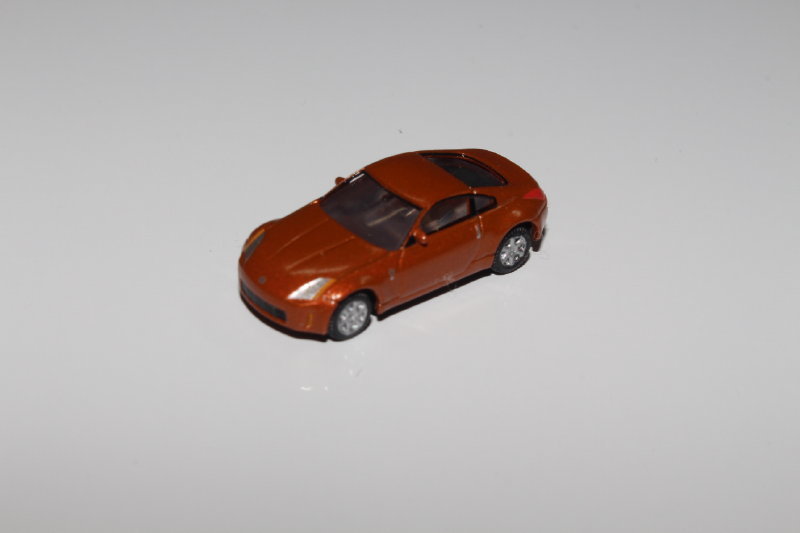 1/150 ザ・カーコレクション『【 日産 フェアレディZ33（オレンジ）No.56 】カーコレクション第3弾 』検/トミーテック カーコレ_画像1