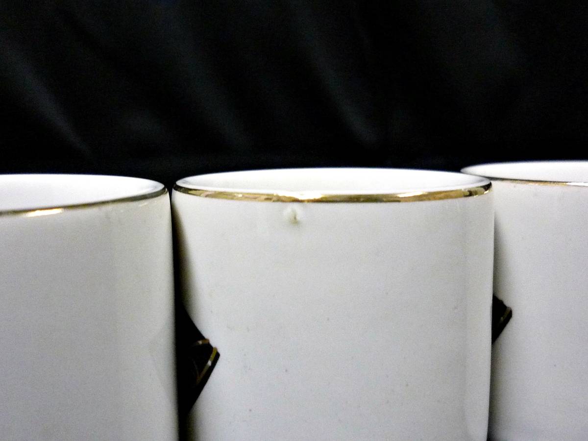 * Kutani * sake cup * 7 customer set * retro antique *....