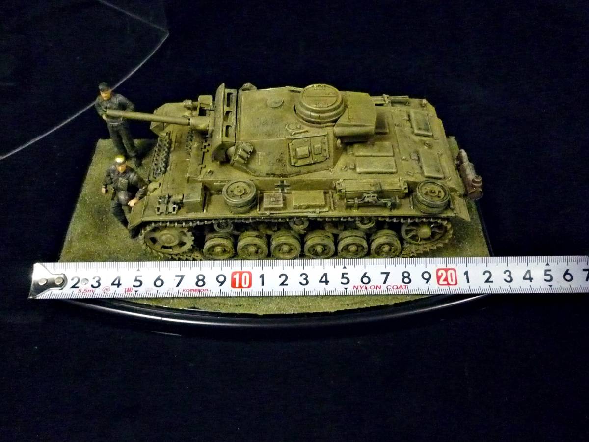 * has painted final product * tank model *FlammpanzerIII* plastic model * geo llama * Germany army 