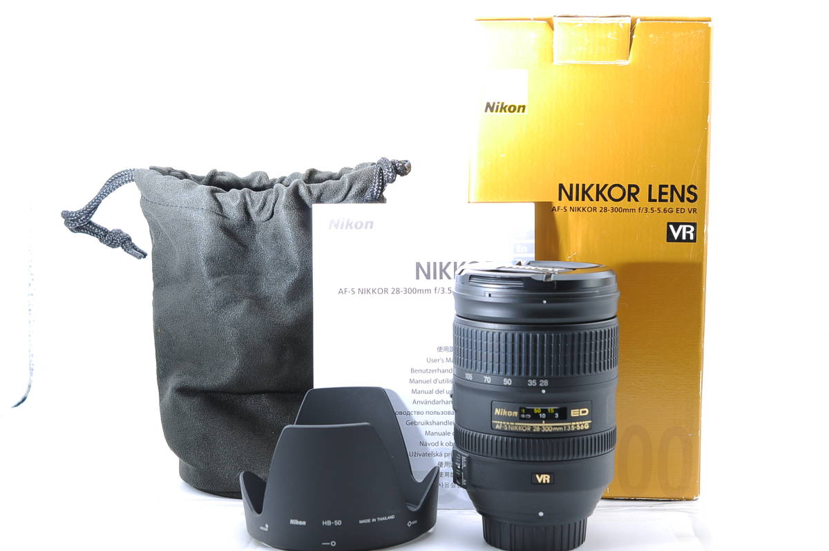 ★良品/外観新品級★ ニコン NIKON AF-S 28-300mm F3.5-5.6G ED VR_画像1