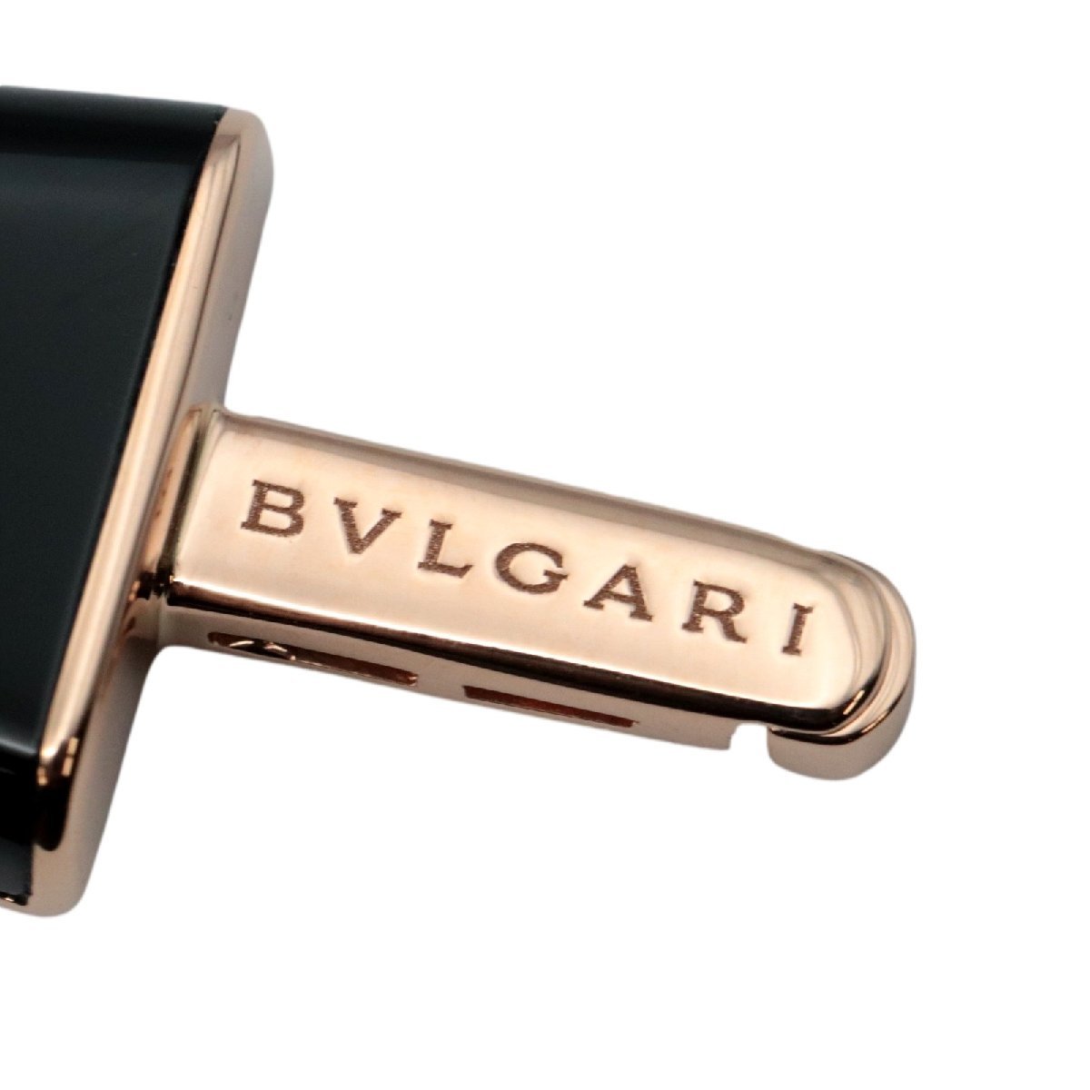 美品 ブルガリ ジェラーティ ブローチ ダイヤモンド オニキス Au750 K18PG ピンクゴールド レディース ジュエリー BVLGARI_画像5