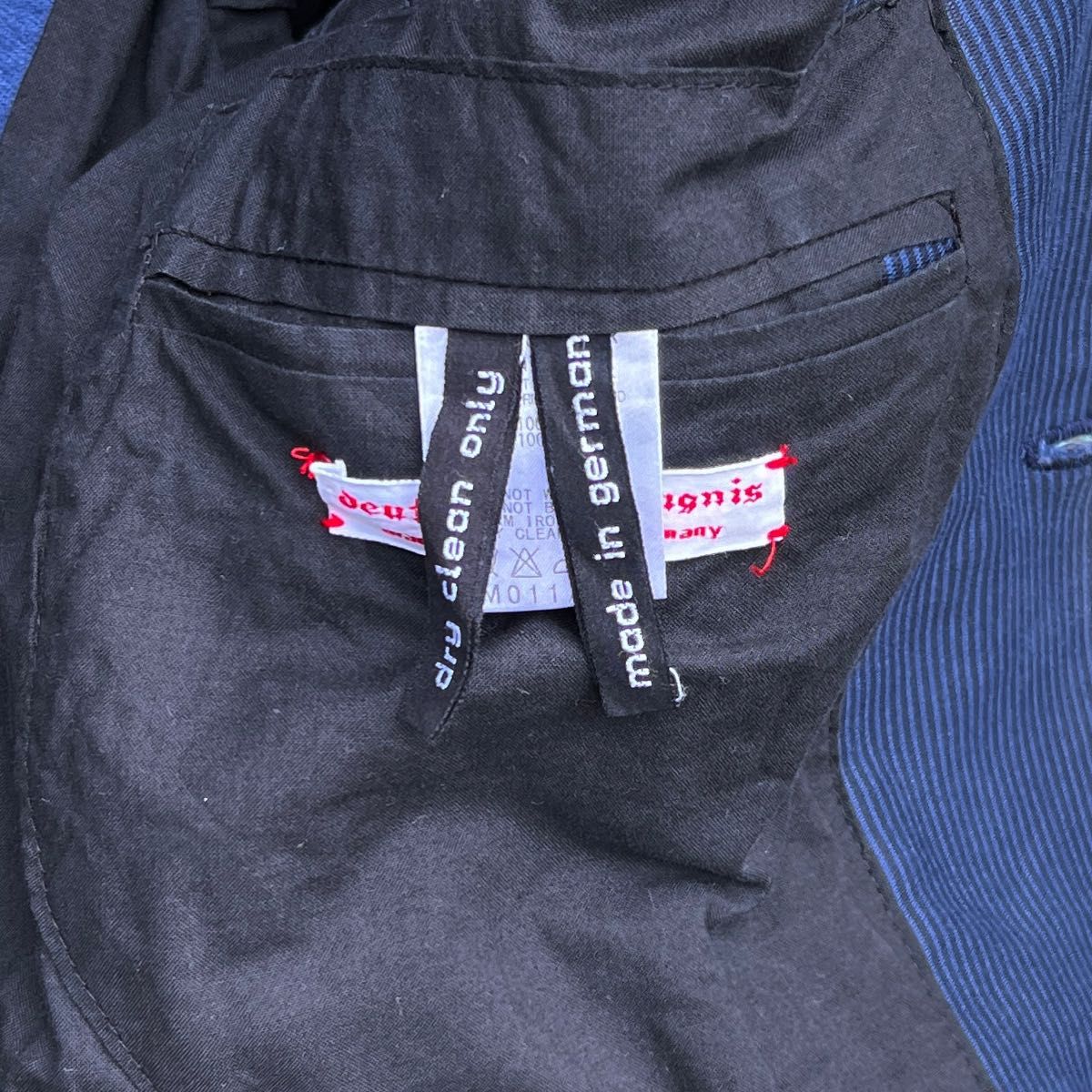 FRANK LEDER フランクリーダー ジャーマンレザー ネイビー FRANK LEDER フランクリーダー ジャーマンレザー ネイビー