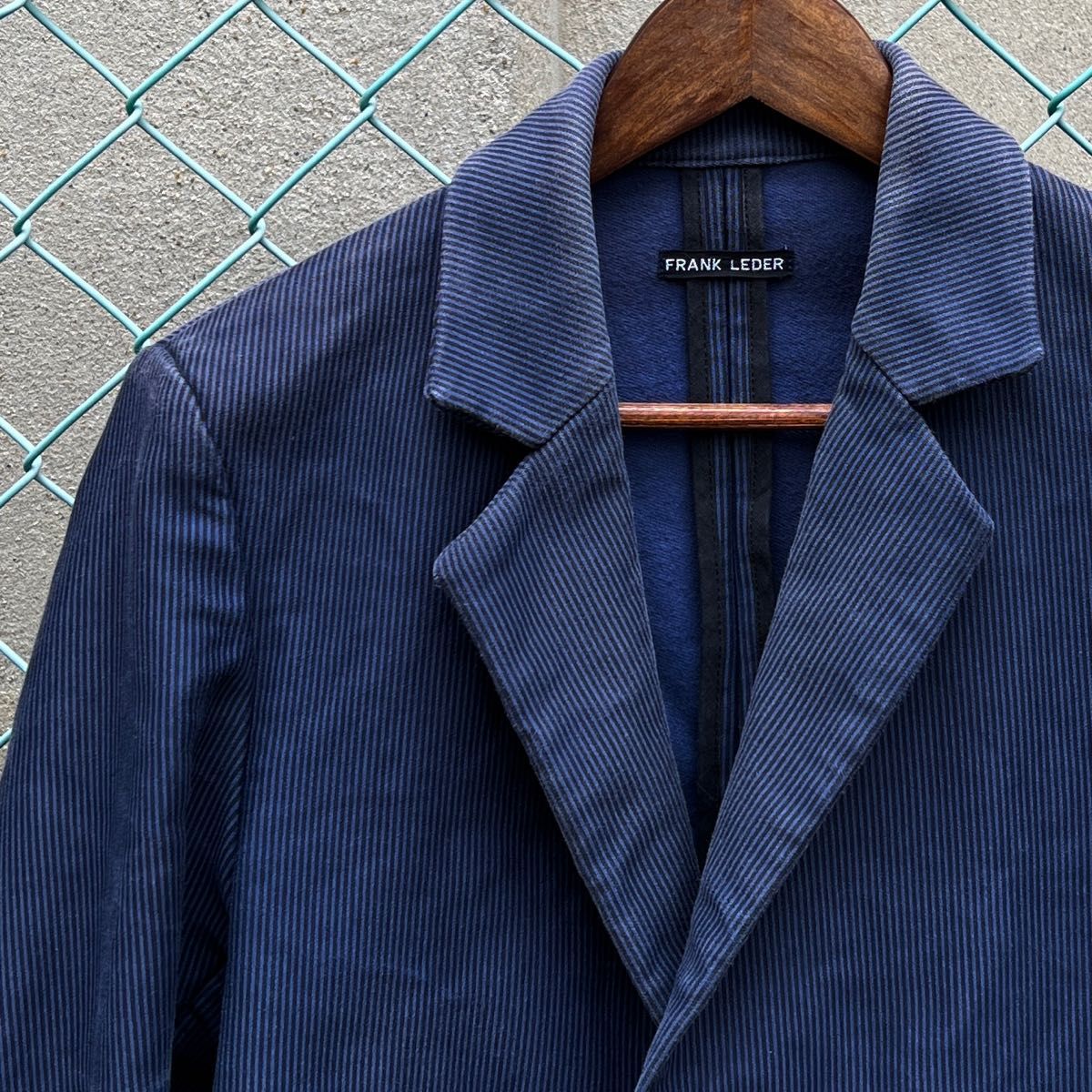 FRANK LEDER フランクリーダー ジャーマンレザー ネイビー FRANK LEDER フランクリーダー ジャーマンレザー ネイビー
