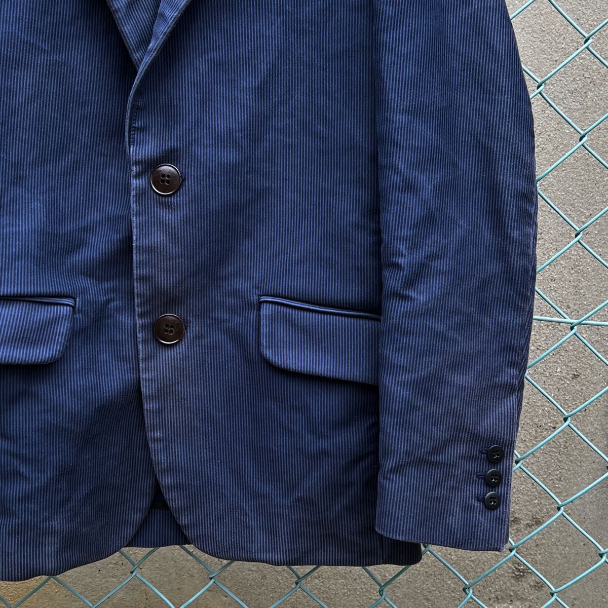 FRANK LEDER フランクリーダー ジャーマンレザー ネイビー FRANK LEDER フランクリーダー ジャーマンレザー ネイビー