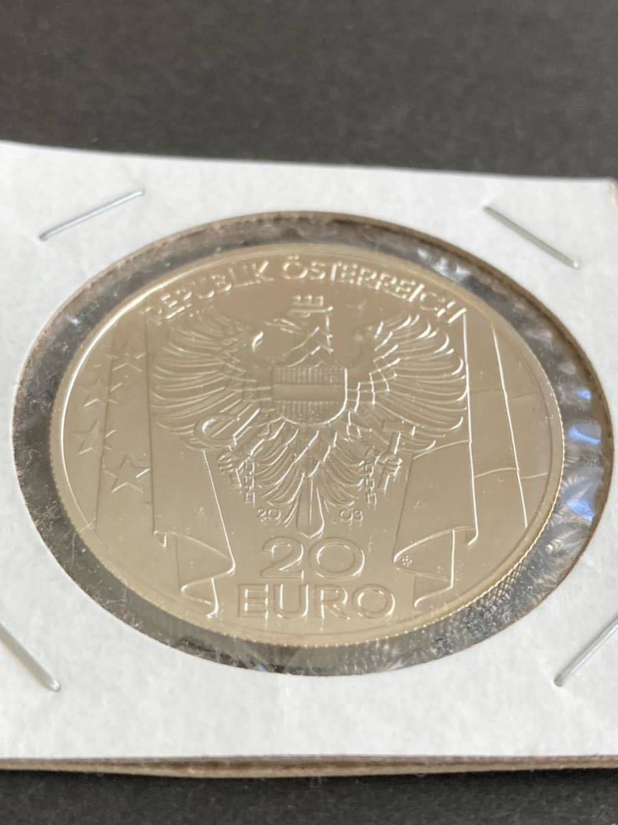 オーストリア 銀貨 20ユーロ 戦後復興（検索 外国 記念 silver 硬貨 古銭 コイン プルーフ PROOF 未使用 銀 銀行_画像3