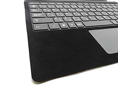 動作保証 複数在庫有 Surface Pro 純正キーボード 1725 黒 新品スウェード保護シート付 ブラック　FMM-00019 KA_画像3