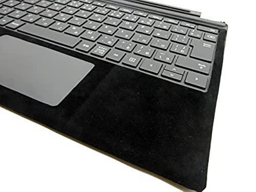 動作保証 複数在庫有 Surface Pro 純正キーボード 1725 黒 新品スウェード保護シート付 ブラック　FMM-00019 KA_画像4