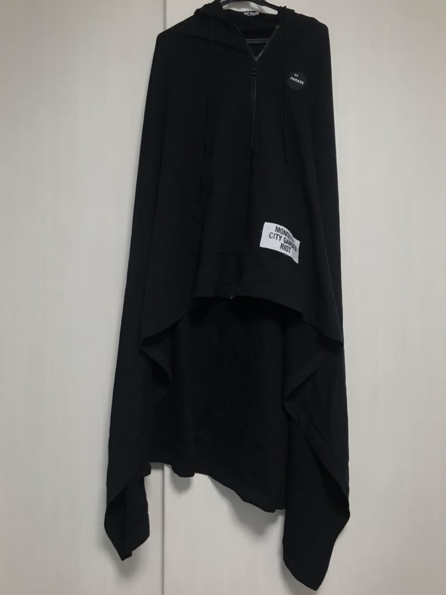 ラフシモンズ RAF SIMONS 2021 SS ポンチョ XS_画像1