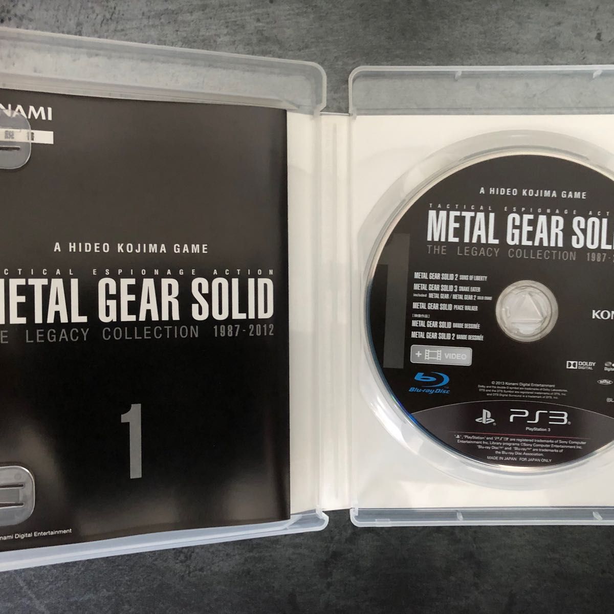 美品PS3 メタルギアソリッド　レガシーコレクション METAL GEAR SOLID THE LEGACY COLLECTION