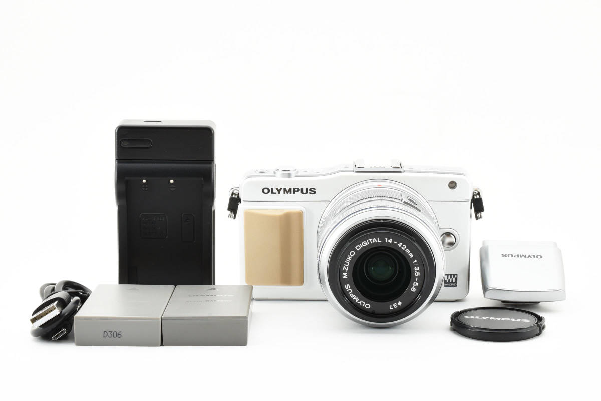 美品】オリンパス OLYMPUS PEN mini E-PM2ボディ 1605万画素 タッチAF