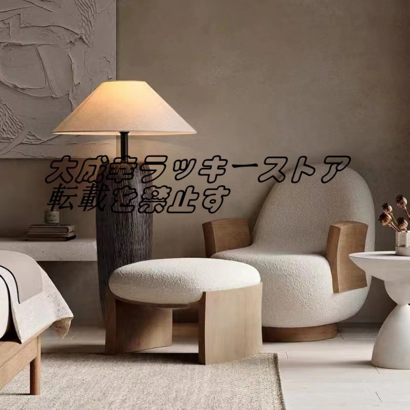 「室内芸術」高級感満載 フランス風 陶器木芸風ライト フロアライト 照明器具 間接照明z1526_画像5