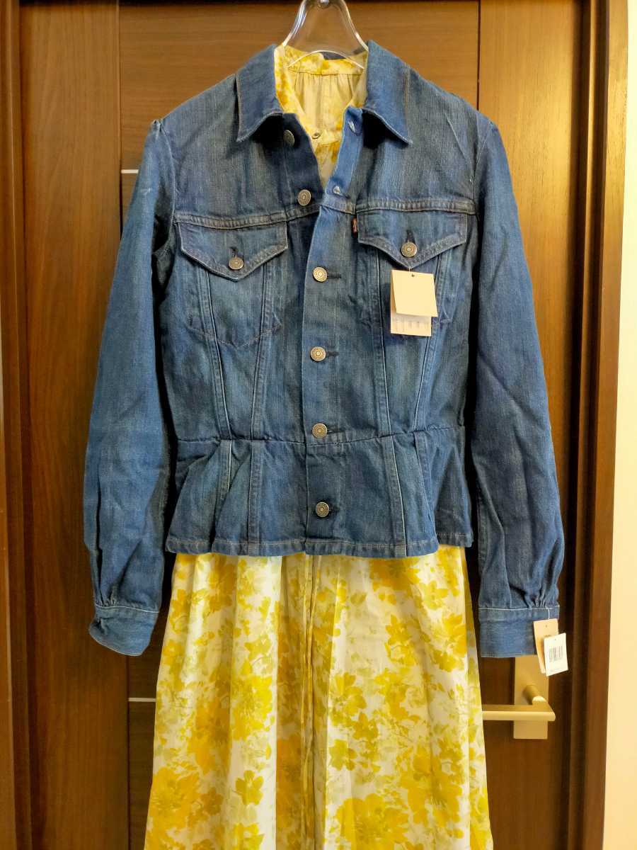 定価14,700円・リーバイス Levi's デニムジャケット Gジャン レディース M 新品_画像1