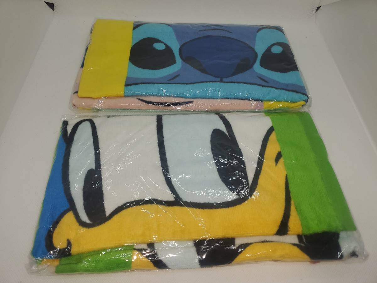  new goods unused unopened Lilo * and * Stitch Donald Duck face towel .. newspaper Disney Disney not for sale rare 