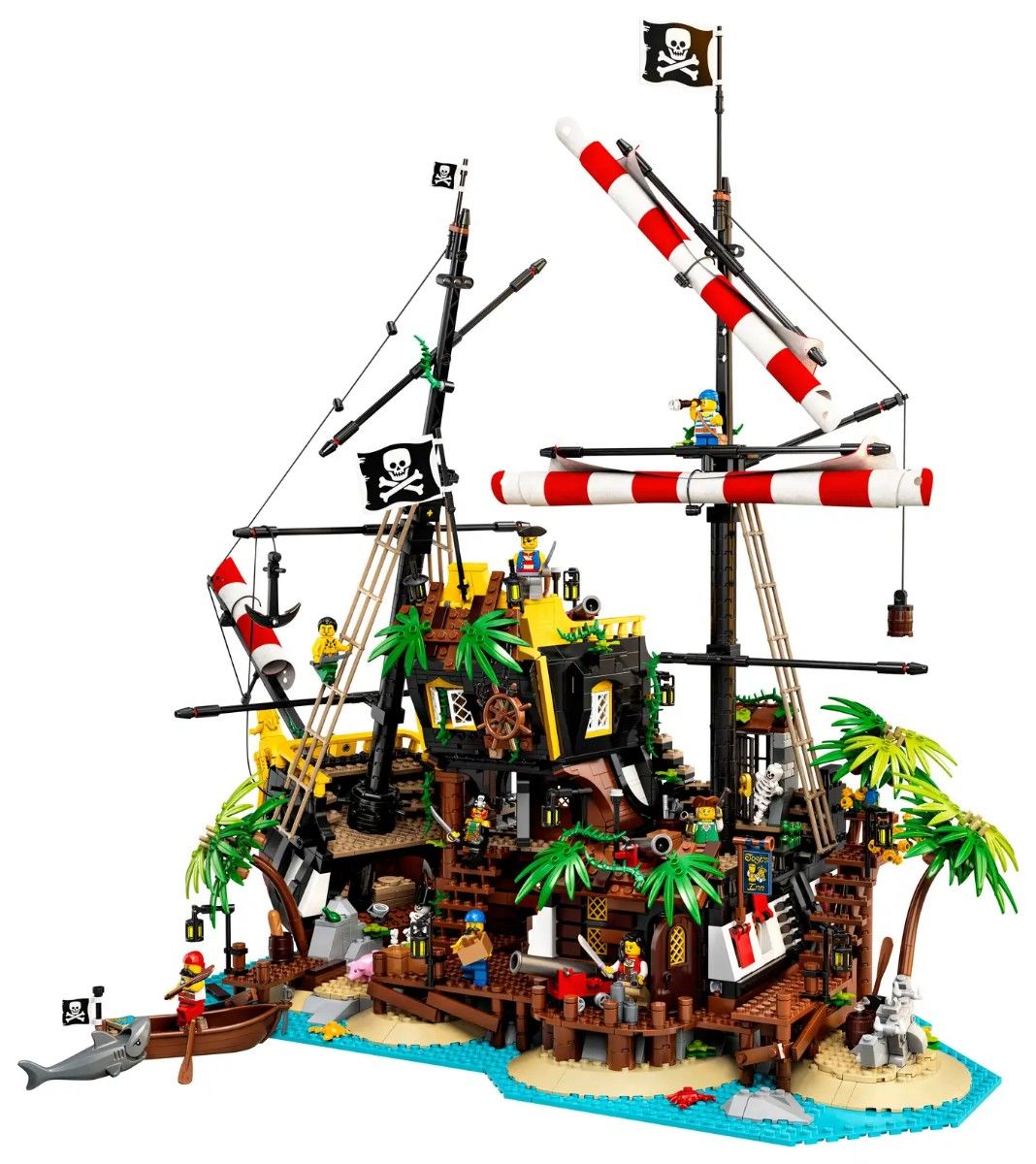 未開封正規品】レゴ 21322 アイデア 赤ひげ船長の海賊島 ダーク