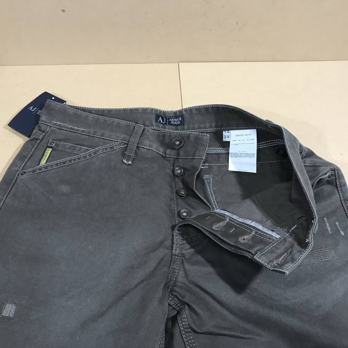 アルマーニジーンズ（ARMANI JEANS） P25 コットンパンツ 30_画像4