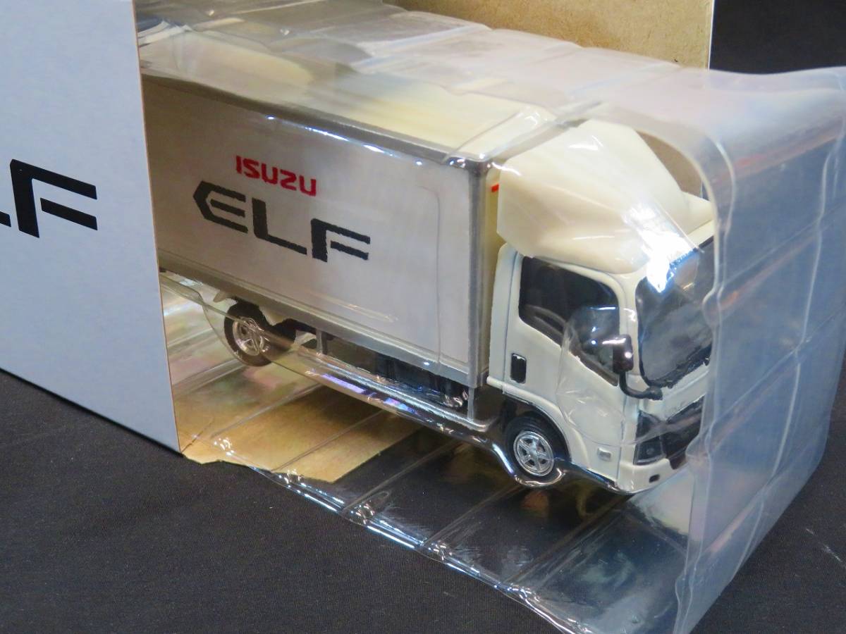 希少 1/43 新型 エルフ ミニカー ISUZU ELF いすゞトラック パネルバン 精密スケールモデル ジャパンモビリティショー2023_画像2