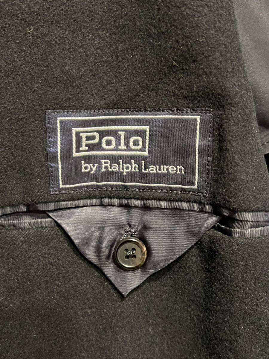 ★Polo by Ralph Lauren★80s★90s★三角タグ★テーラードジャケット★3つボタン★サイドベンツ★ネイビー★紺★Lサイズ相当★ヴィンテージ_画像7