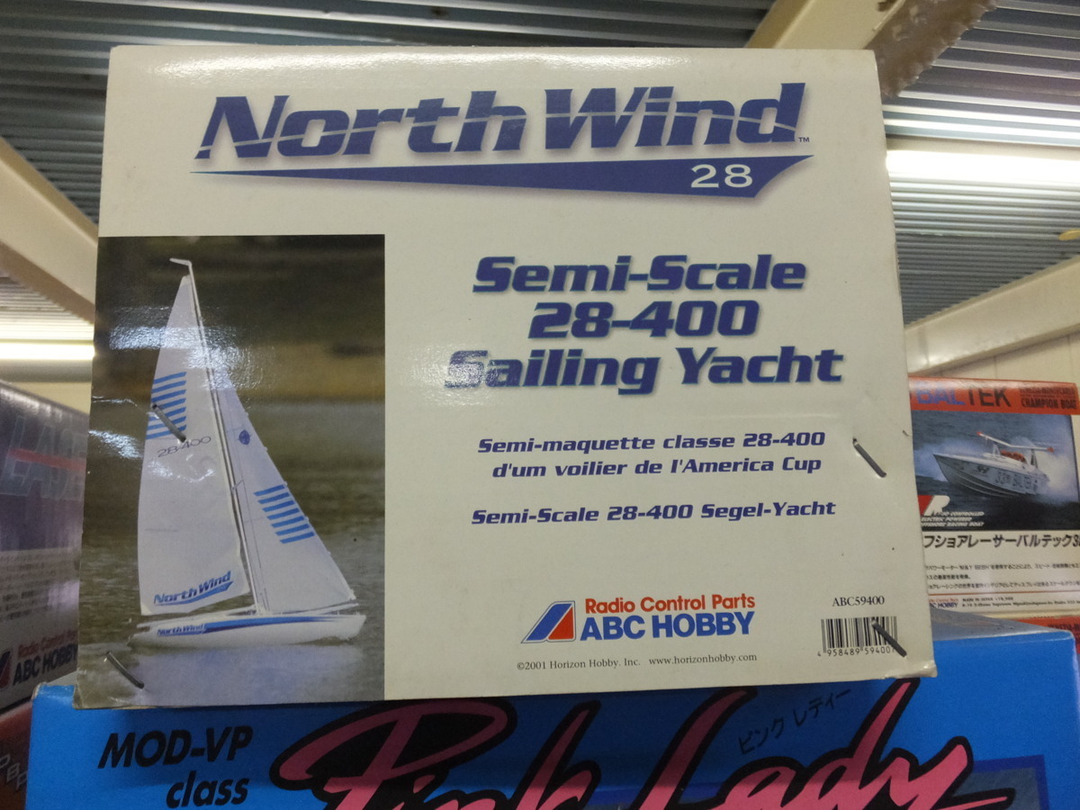 高価値】 ABC Yacht Sailing 28-400 Semi-Scale Wind North HOBBY 船