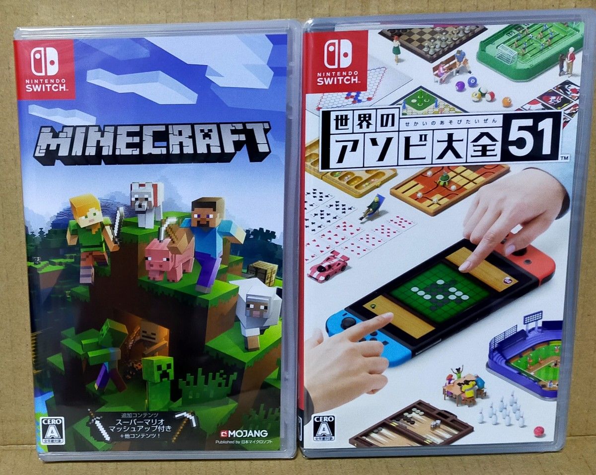 新品未開封 Nintendo Switch 「MINECRAFT（マインクラフト）」「世界の