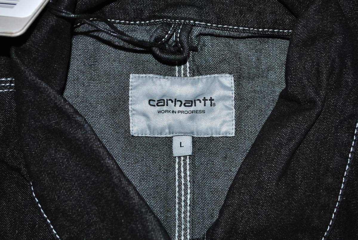 CARHARTT WIP カーハートWIP OGチョアコート カバーオール 黒 CARHARTT WIP カーハートWIP OGチョアコート カバーオール 黒