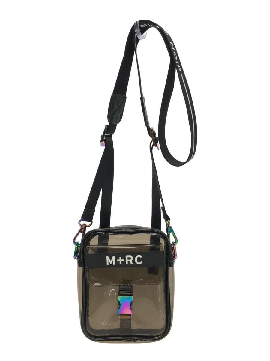 M+RC NOIR◆ショルダーバッグ/PVC/BLK/Ghost Rainbow Black PVC Bag