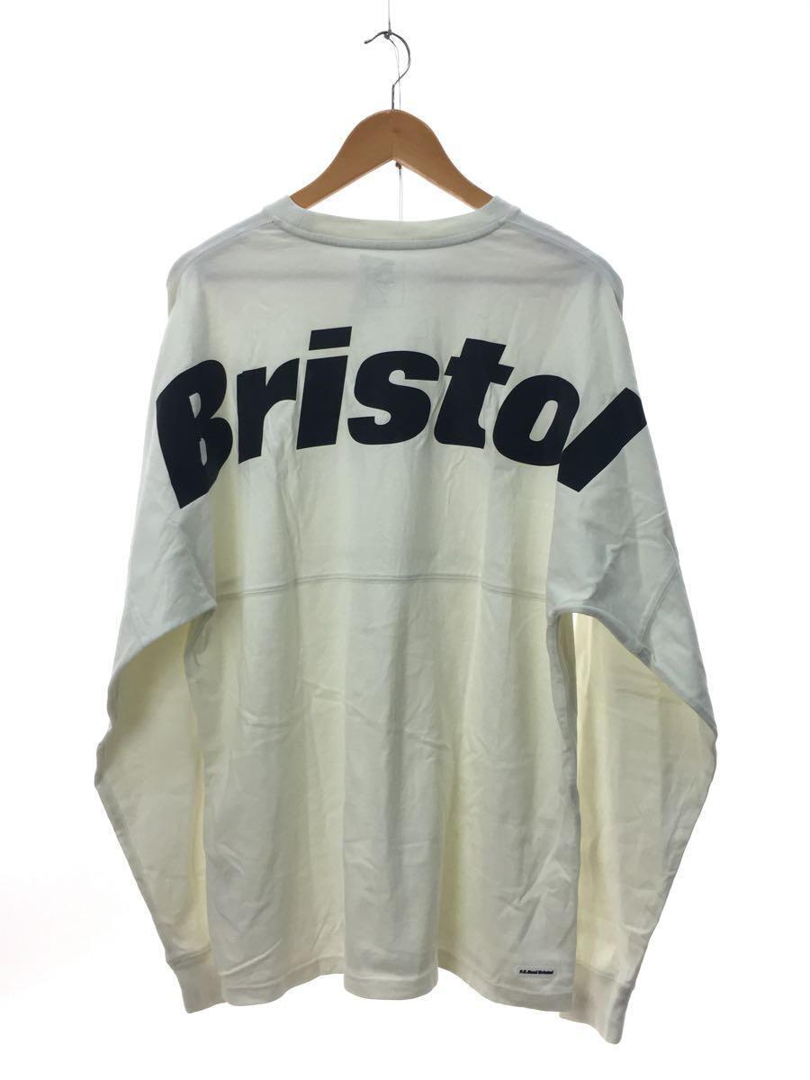 F.C.R.B.(F.C.Real Bristol)◆BIG LOGO L/S TEAM BAGGY TEE/長袖Tシャツ/M/コットン/WHT/FCRB-230070_画像2