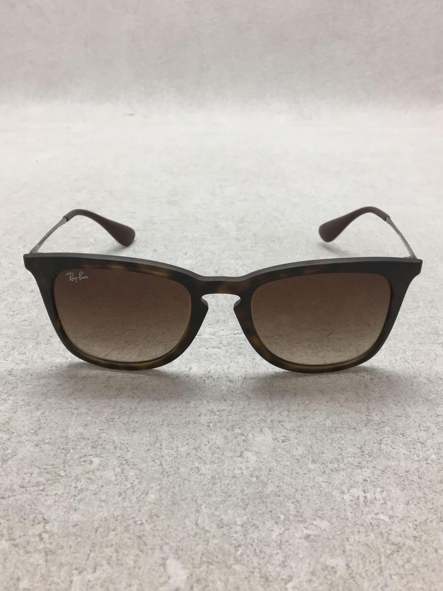 Ray-Ban◆サングラス/ウェリントン/BRW/BRW/メンズ/RB4221-F