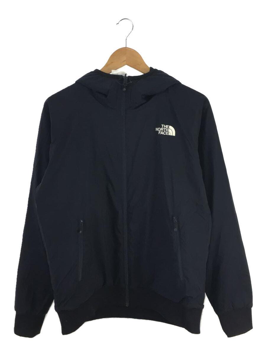 THE NORTH FACE◆REVERSIBLE TECH AIR HOODIE_リバーシブルテックエアーフーディ/L/ナイロン/ネイビー