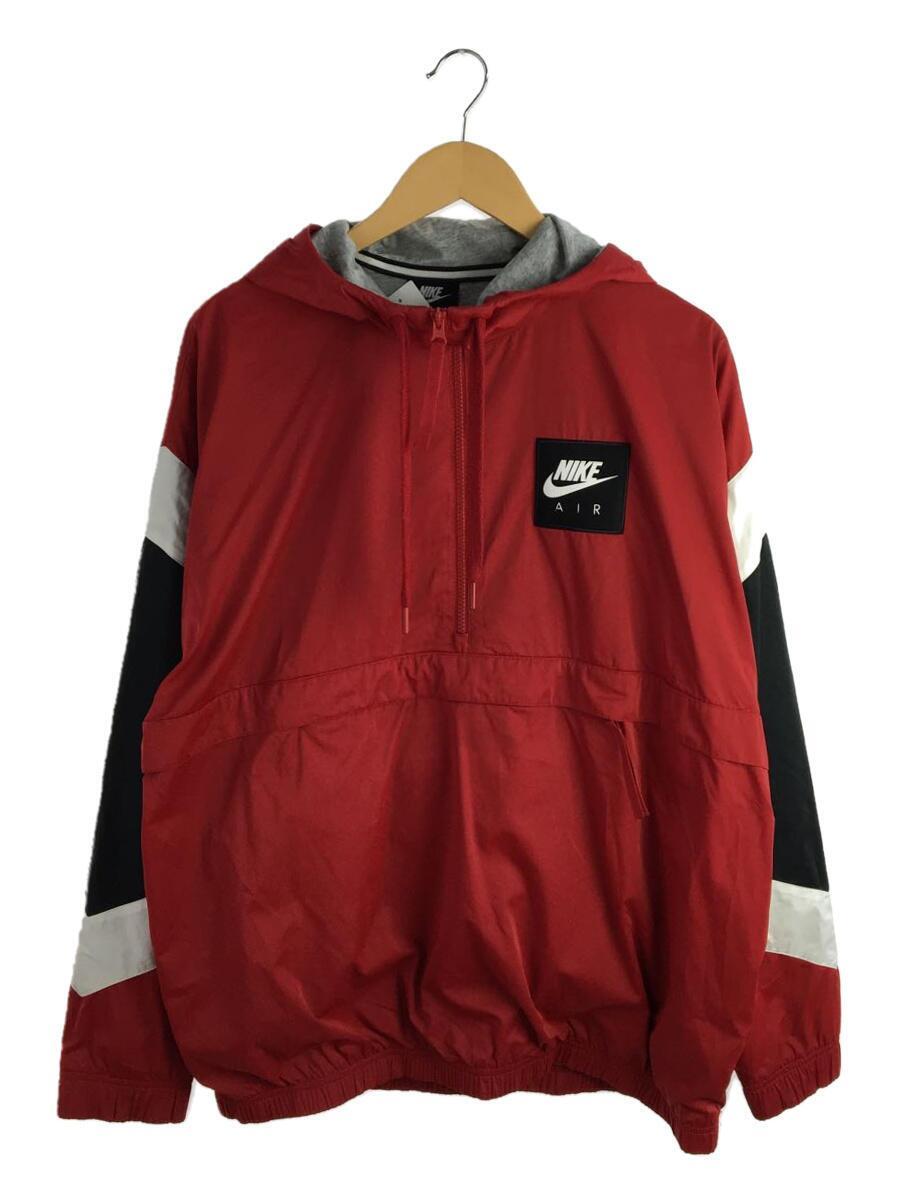 NIKE◆ジャケット/L/ナイロン/RED/932138-687_画像1