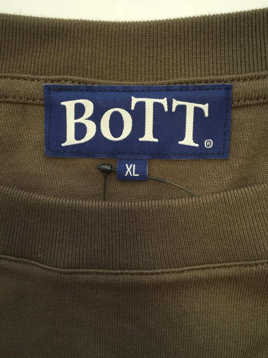 70%OFF】 BoTT◇Logo Tee/Tシャツ/XL/コットン/BRW その他