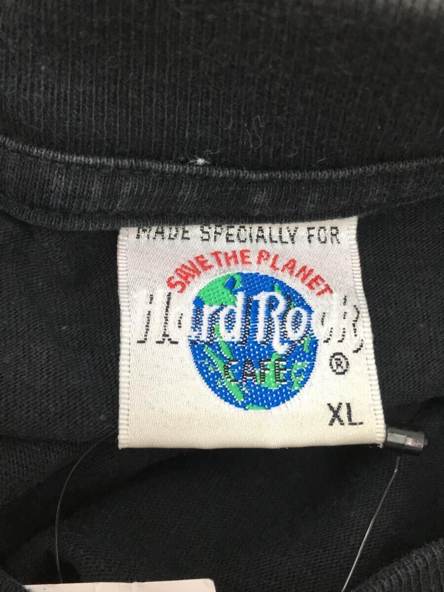 HARD ROCK◆Tシャツ/XL/コットン/BLK_画像3